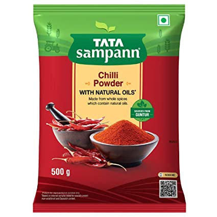 Tata Sampann Chilli Powder 500g
